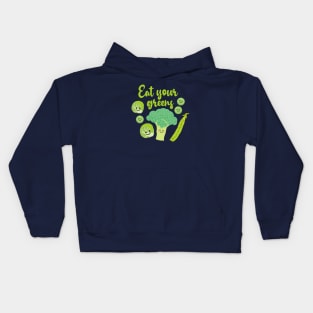 Eat Your Greens Kids Hoodie